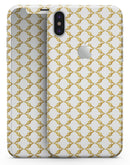 Gold Morocan v3 - iPhone X Skin-Kit
