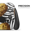 Gold Pineapple Express // Skin Decal Wrap Kit for Nintendo Switch Console & Dock, Joy-Cons, Pro Controller, Lite, 3DS XL, 2DS XL, DSi, or Wii - Vinyl Skin Wrap for Nintendo Switch 2, OLED, Lite, Pro Controller, Wii & Classic Handhelds