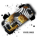 Gold Pineapple Express // Full Body Skin Decal Wrap Kit for the Steam Deck handheld gaming computer