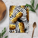 Gold Pineapple Express - Full Body Skin Decal for the Apple iPad Pro 12.9", 11", 10.5", 9.7", Air or Mini (All Models Available)