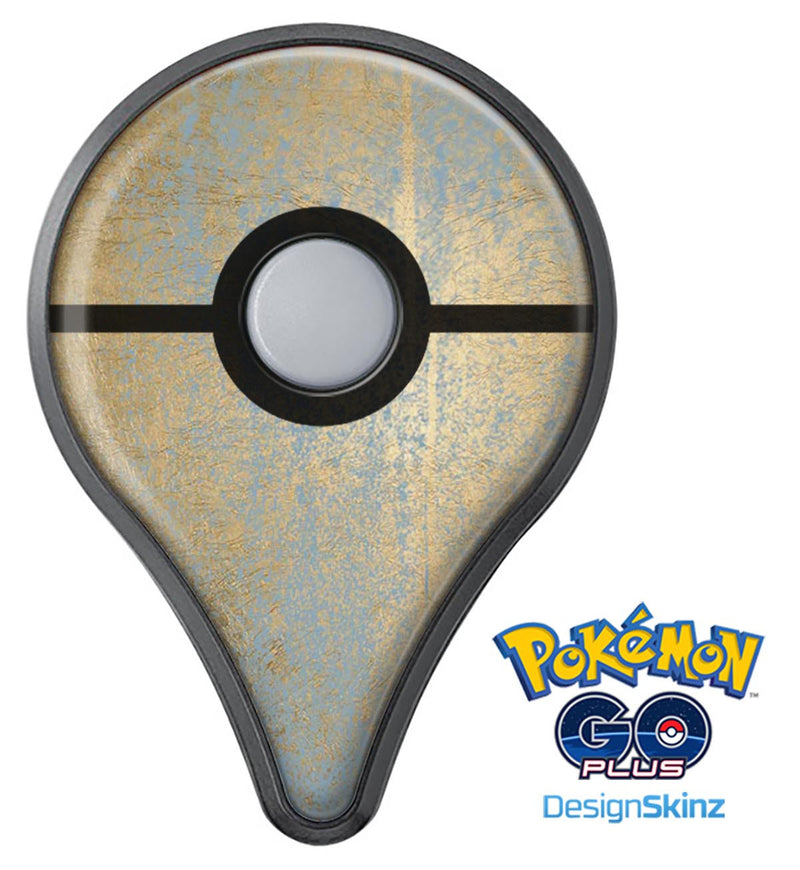 Gold Scratched Foil v1 Pokémon GO Plus Vinyl Protective Decal Skin Kit
