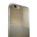Gold Scratched Foil v1 iPhone 6/6s or 6/6s Plus 2-Piece Hybrid INK-Fuzed Case