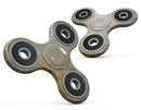 Gold Scratched Foil v1 Full-Body Fidget Spinner Skin-Kit