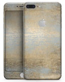 Gold Scratched Foil v1 - Skin-kit for the iPhone 8 or 8 Plus