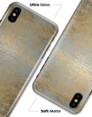 Gold Scratched Foil v1 - iPhone X Clipit Case