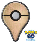 Gold Scratched Foil v2 Pokémon GO Plus Vinyl Protective Decal Skin Kit