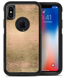 Gold Scratched Foil v2 2 - iPhone X OtterBox Case & Skin Kits