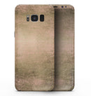 Gold Scratched Foil v2 - Samsung Galaxy S8 Full-Body Skin Kit