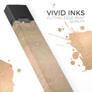 Gold Scratched Foil v2 - Premium Decal Protective Skin-Wrap Sticker compatible with the Juul Labs vaping device