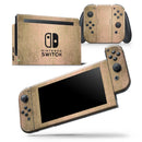 Gold Scratched Foil v2 - Vinyl Skin Wrap for Nintendo Switch 2, OLED, Lite, Pro Controller, Wii & Classic Handhelds