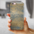 Gold Scratched Foil v3 iPhone 6/6s or 6/6s Plus 2-Piece Hybrid INK-Fuzed Case