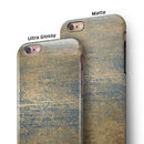 Gold Scratched Foil v3 iPhone 6/6s or 6/6s Plus 2-Piece Hybrid INK-Fuzed Case