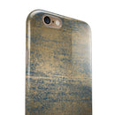 Gold Scratched Foil v3 iPhone 6/6s or 6/6s Plus 2-Piece Hybrid INK-Fuzed Case