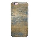 Gold Scratched Foil v3 iPhone 6/6s or 6/6s Plus 2-Piece Hybrid INK-Fuzed Case