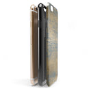 Gold Scratched Foil v3 iPhone 6/6s or 6/6s Plus 2-Piece Hybrid INK-Fuzed Case