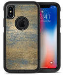 Gold Scratched Foil v3 2 - iPhone X OtterBox Case & Skin Kits