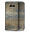 Gold Scratched Foil v3 - Samsung Galaxy S8 Full-Body Skin Kit