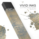 Gold Scratched Foil v3 - Premium Decal Protective Skin-Wrap Sticker compatible with the Juul Labs vaping device