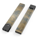 Gold Scratched Foil v3 - Premium Decal Protective Skin-Wrap Sticker compatible with the Juul Labs vaping device