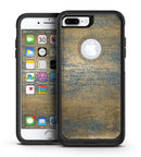 Gold Scratched Foil v3 - iPhone 7 or 7 Plus Commuter Case Skin Kit
