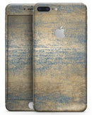 Gold Scratched Foil v3 - Skin-kit for the iPhone 8 or 8 Plus
