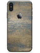 Gold Scratched Foil v3 - iPhone X Skin-Kit