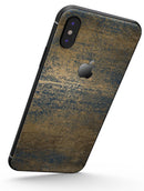 Gold Scratched Foil v3 - iPhone X Skin-Kit