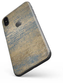 Gold Scratched Foil v3 - iPhone X Skin-Kit