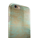 Gold Scratched Foil v4 iPhone 6/6s or 6/6s Plus 2-Piece Hybrid INK-Fuzed Case