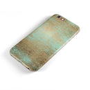 Gold Scratched Foil v4 iPhone 6/6s or 6/6s Plus 2-Piece Hybrid INK-Fuzed Case