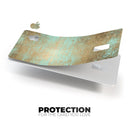 Gold Scratched Foil v4 - Premium Protective Decal Skin-Kit for the Apple Credit Card