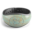 Gold Scratched Foil v4 - Decal Skin Wrap Kit for the Disney Magic Band