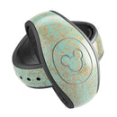 Gold Scratched Foil v4 - Decal Skin Wrap Kit for the Disney Magic Band