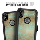 Gold Scratched Foil v4 - Skin Kit for the iPhone OtterBox Cases