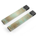 Gold Scratched Foil v4 - Premium Decal Protective Skin-Wrap Sticker compatible with the Juul Labs vaping device