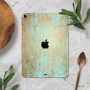 Gold Scratched Foil v4 - Full Body Skin Decal for the Apple iPad Pro 12.9", 11", 10.5", 9.7", Air or Mini (All Models Available)
