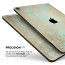 Gold Scratched Foil v4 - Full Body Skin Decal for the Apple iPad Pro 12.9", 11", 10.5", 9.7", Air or Mini (All Models Available)