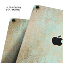 Gold Scratched Foil v4 - Full Body Skin Decal for the Apple iPad Pro 12.9", 11", 10.5", 9.7", Air or Mini (All Models Available)