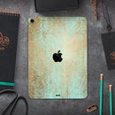 Gold Scratched Foil v4 - Full Body Skin Decal for the Apple iPad Pro 12.9", 11", 10.5", 9.7", Air or Mini (All Models Available)