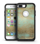 Gold Scratched Foil v4 - iPhone 7 or 7 Plus Commuter Case Skin Kit
