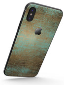 Gold Scratched Foil v4 - iPhone X Skin-Kit