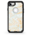Gold Slate Marble Surface V18 - iPhone 7 or 8 OtterBox Case & Skin Kits