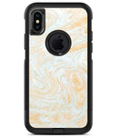 Gold Slate Marble Surface V18 - iPhone X OtterBox Case & Skin Kits