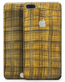 Gold Standard Plaid - Skin-kit for the iPhone 8 or 8 Plus