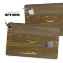 Gold Standard WaterColor Brushed V1 - Premium Protective Decal Skin-Kit for the Apple Credit Card