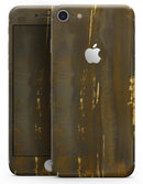 Gold Standard WaterColor Brushed V1 - Skin-kit for the iPhone 8 or 8 Plus