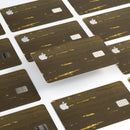 Gold Standard WaterColor Brushed V2 - Premium Protective Decal Skin-Kit for the Apple Credit Card