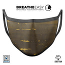 Gold Standard WaterColor Brushed V2 - Made in USA Mouth Cover Unisex Anti-Dust Cotton Blend Reusable & Washable Face Mask with Adjustable Sizing for Adult or Child