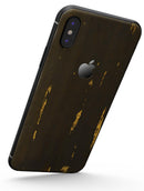Gold Standard WaterColor Brushed V2 - iPhone X Skin-Kit