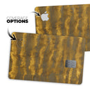 Gold Standard WaterColor Brushed V3 - Premium Protective Decal Skin-Kit for the Apple Credit Card
